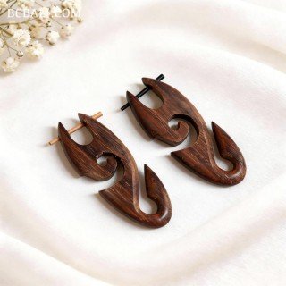 Hot Sale Beautiful Unique Wood Earrings Handmade